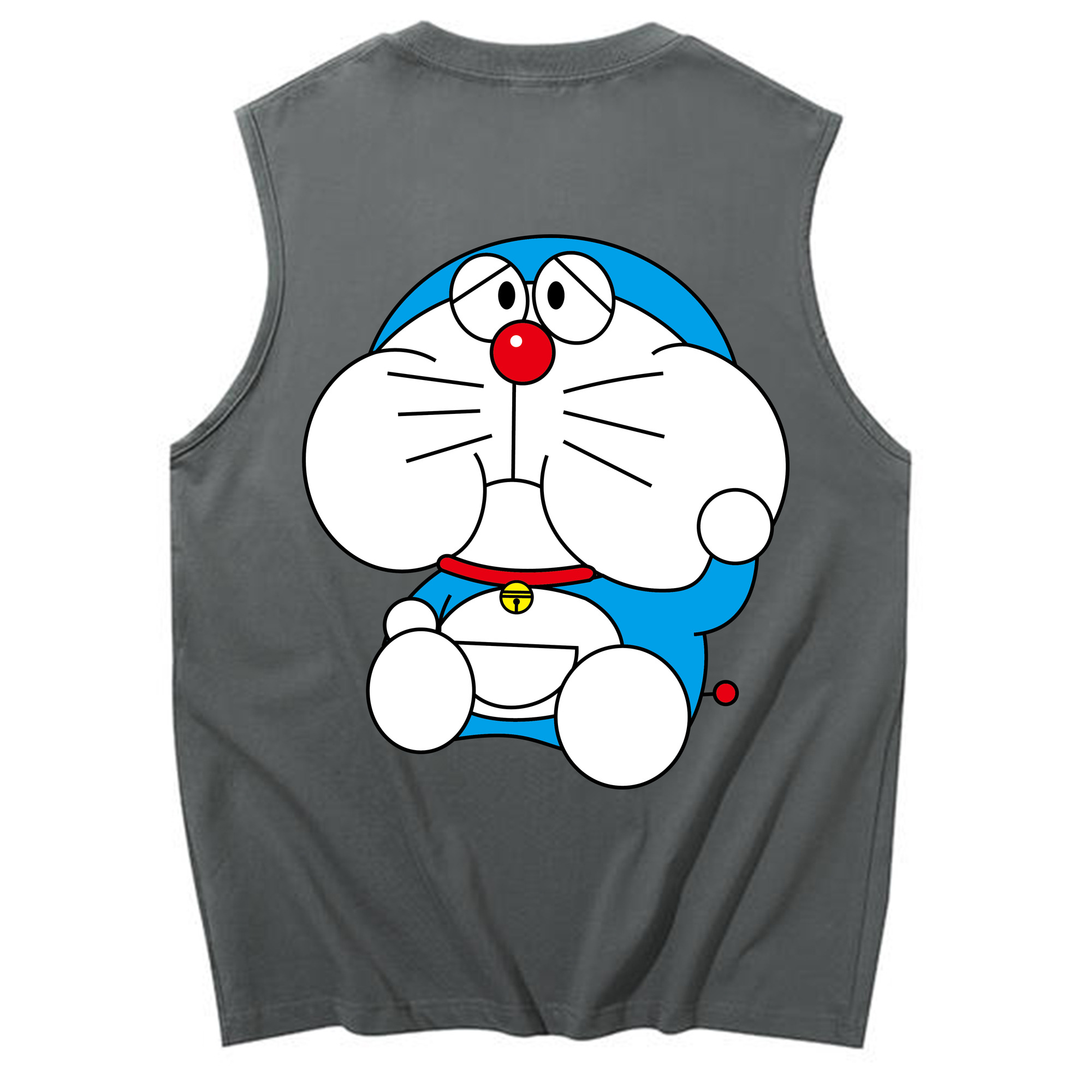 （画像用） ドラえもん Doraemon コットン100％タンクトップ（背面プリント）